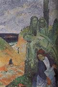Paul Gauguin Green Christ Spain oil painting artist